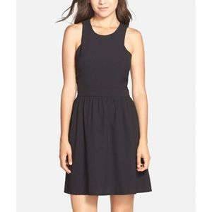 🎀 Charles Henry Crepe Fit and Flare Dress